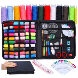 Zestaw krawiecki przybornik do szycia igły nici centymetr