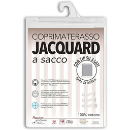 Ochraniacz na materac z bawełny żakardowej 130 x