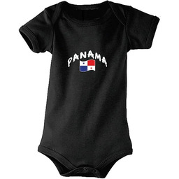 supportershop Body Panama Unisex Baby, czarne, F: L