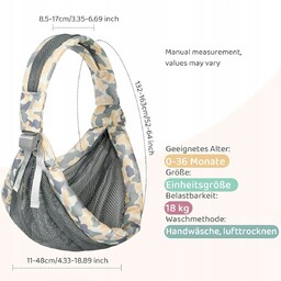 Leiortufa Ergonomiczne Nosidełko Dla Noworodków Regulowane 3-36 Miesięcy