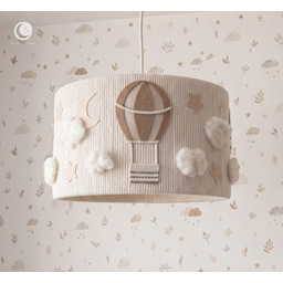 Pakamera Lampa sufitowa BALONY Abażur handmade do pokoju