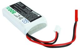 800mAh 5.92Wh Li-Polymer 7.4V 2S 30C (Cameron Sino)