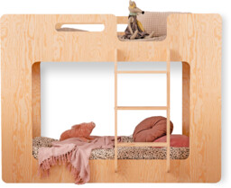 Łóżko piętrowe drewniane MIMI P - SMARTWOOD