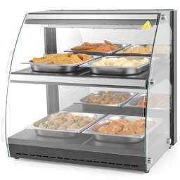 Witryna grzewcza do pogrzewania i prezentacji potraw kwarcowa