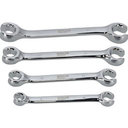 STALCO PERFECT Zestaw kluczy oczkowych półotwartych S-76894