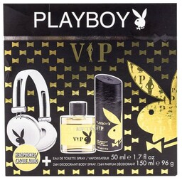 Playboy VIP for man SET: Woda toaletowa 100ml