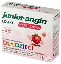 Junior-angin lizaki - 8szt.
