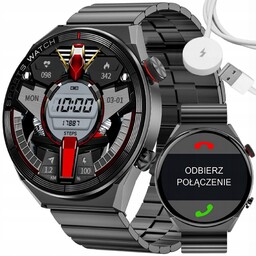 Smartwatch Męski Rubicon RNCE99 Połączenia, Ładowanie Bezprzewodowe Gra