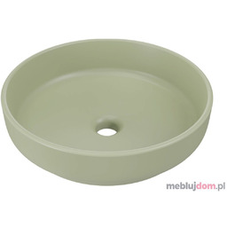 Umywalka nablatowa RIVER 1 OLIVE GREEN MATT UN