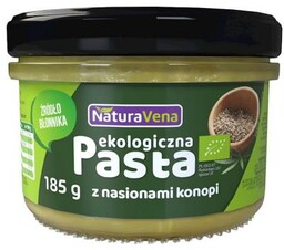 PASTA Z CIECIERZYCY ZE SZPINAKIEM I NASIONAMI KONOPI