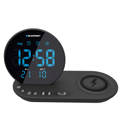 Radiobudzik Blaupunkt CR85BK-ŁADOWARKA Indukcyjna