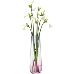 LSA Wazon zmierzch wys. 36 cm różowy/szary 1