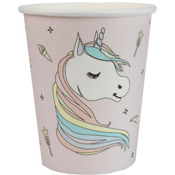 Kubeczki papierowe Jednorożec - 10 szt.