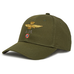 Czapka z daszkiem Aeronautica Militare 251HA1100CT2848 Zielony
