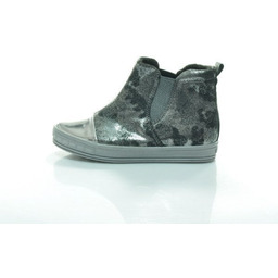 Kornecki 4819 Srebrne Botki Ocieplane R.30