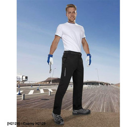 ARDON HILL - spodnie do pasa outdoorowe czarne
