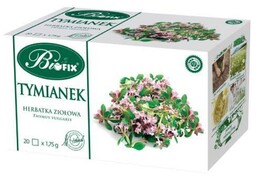 BiFix Herbata ziołowa Tymianek, 20x1,75g