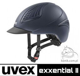 Uvex Kask EXXENTIAL II - blue mat