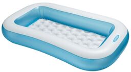 Brodzik dmuchany dla dziecka, Intex, 166x100x28 cm, biały,