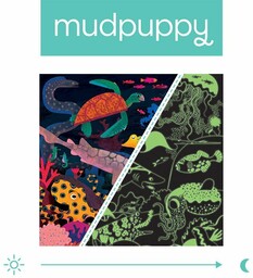 Mudpuppy, puzzle, rodzinne świecące w ciemności Ocean, 500