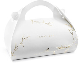 Ozdobne pudełko na ciasto Gałązki - 10 szt.