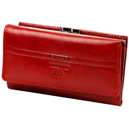 Prezent na Dzień Kobiet. Portfel damski skórzany Emporio