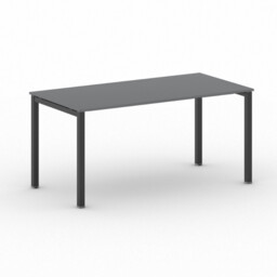 Stół konferencyjny do biura SQUARE, 160x80 cm, czarna