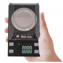 Elektroniczna Waga Jubilerska draVires 0.001g 100g naklejka