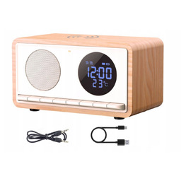 Radio Kuchenne z alarmerm Radiobudzik Ładowarka Bt Manta