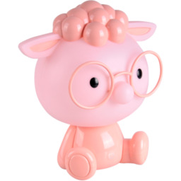 Lampka nocna LED OWCA różowa 2,5 W POLUX