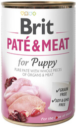 BRIT PATE & MEAT PUPPY 6x400g