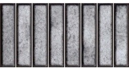 Płytka ścienna hiszpańska El Barco DOMINO GRIS błyszcząca