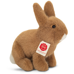 Maskotka Brązowy Królik siedzący 20 cm Teddy Hermann