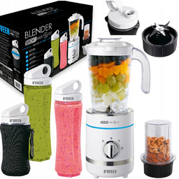 Blender Mikser Sportowy Kielichowy Młynek SB2100 Xline 500W