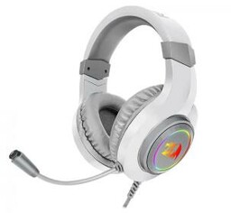 Redragon Hylas H260 RGB Biały Nauszne Biały Słuchawki