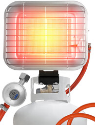 Promiennik Gazowy Uchwyt na Butlę GAS-4500Wt-BT Słoneczko 4500W