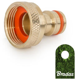 Przyłącze na kran GW 3/4" MOSIĄDZ BR-2195 BRADAS