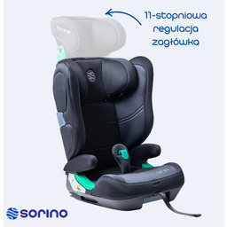 FOTELIK SAMOCHODOWY SORINO CERES ISOFIX I-SIZE 15-36KG 100-150CM