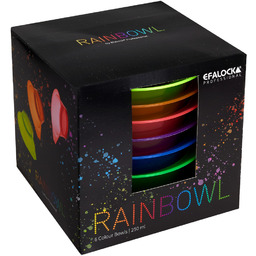 Efalock zestaw miseczek do farbowania włosów, 6 sztuk,