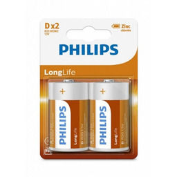 Philips Bateria R20 1.5V (2 SZT BLISTER)