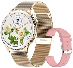 RUBICON Smartwatch RNCF02 SMARUB200 Złoty - Zestaw