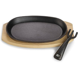 ECHTWERK Żeliwna patelnia do serwowania, Patelnia do serwowania,