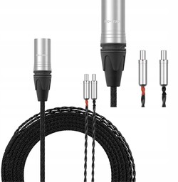Kabel audio kompatybilny ze słuchawkami Sennheiser Xlr-xlr 3m