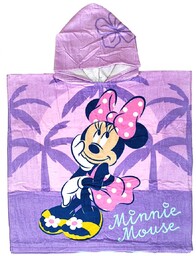 Ponczo kąpielowe Disney Myszka Minnie 60 x 120
