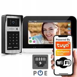 Zestaw wideodomofon z Szyfratorem Rfid Ekran Seria Pt