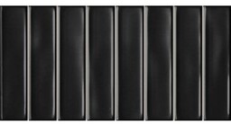 Płytka ścienna hiszpańska El Barco ROMA BLACK błyszcząca