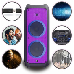 MANTA GŁOŚNIK BT 300W AKUM SPK5450 MANTA