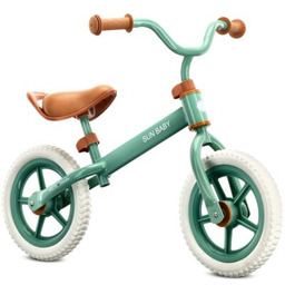 SUN BABY Rowerek biegowy Molto Strada Zielony Mini