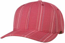 Czapka Stripes Flexfit by Kangol, czerwony, S/M (54-57