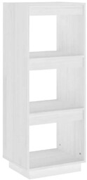 Elior Biały regał drewniany z 3 półkami G8-T31